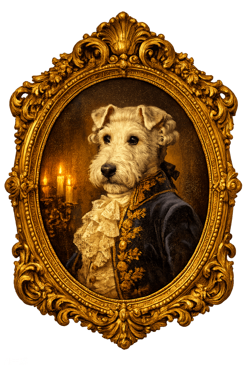Portrait royal milou.pet