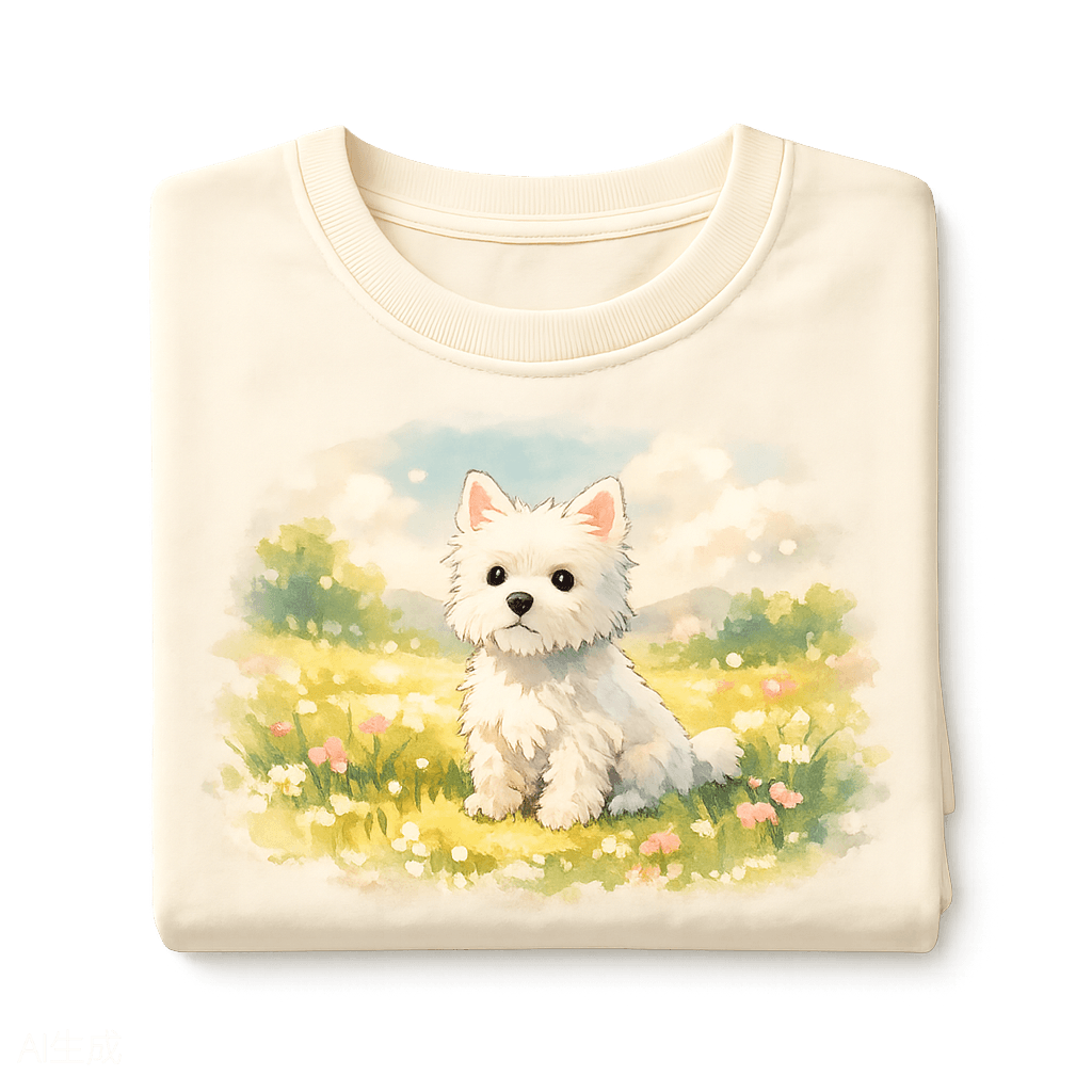 Portrait animal personnalisé — T-shirt portrait animal personnalisé