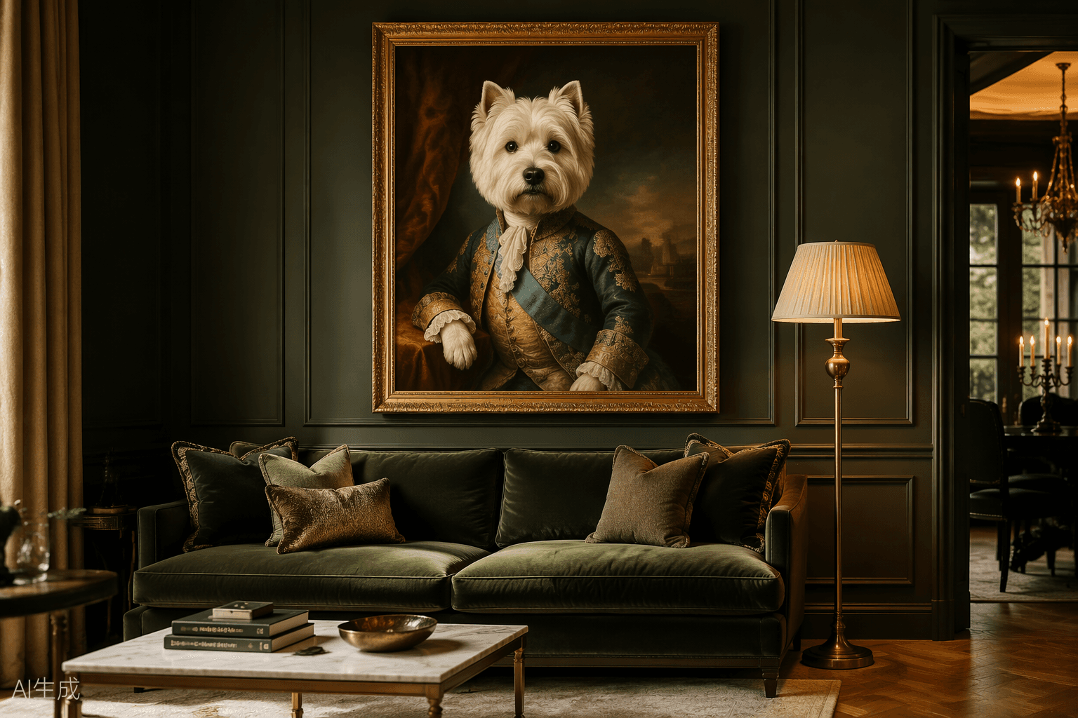 Comment transformer une photo de chien en tableau