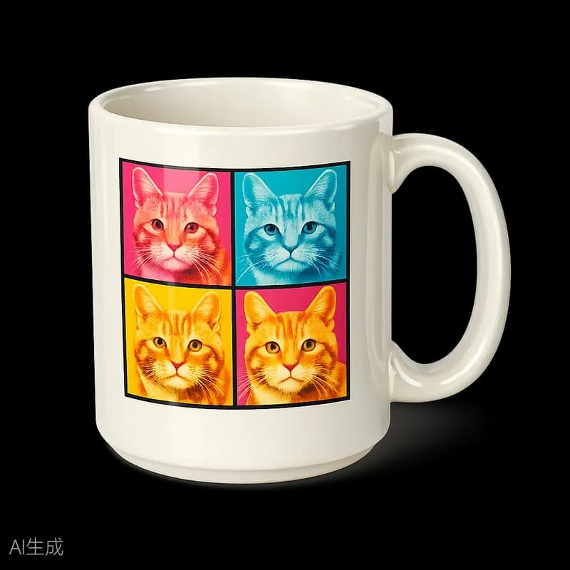 Tasse portrait — photo landing milou.pet