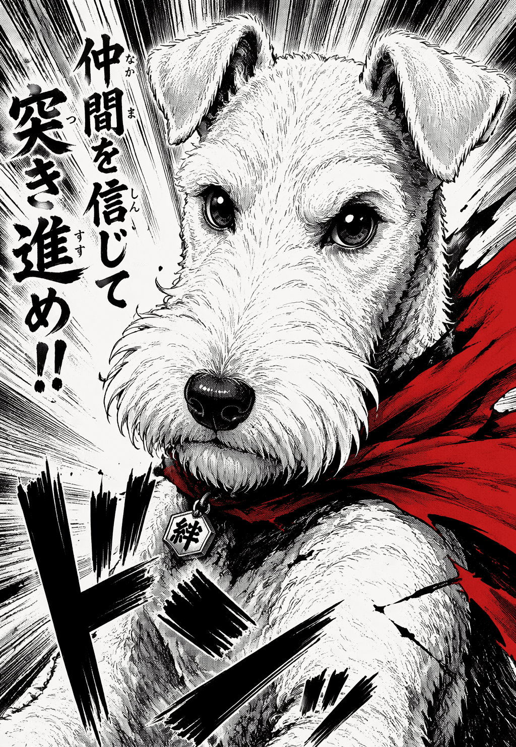 Exemple de portrait animal personnalisé — Idée cadeau originale pour un chien (pas un gadget)